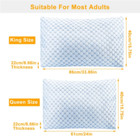 Cooling Memory Cotton Pillow (Option: Style1)